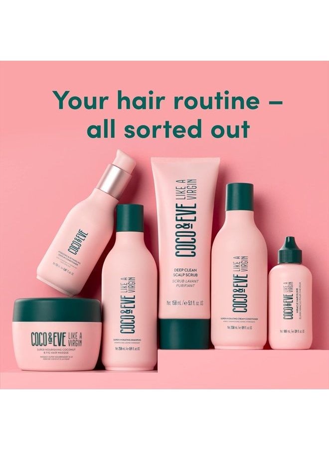 COCO & EVE - Hydrating & Detangling Leave-In Conditioner. Coconut, Avocado Oil, Vitamin A & E to Nourish, De-frizz, Detangle, Minimise Breakage & Split Ends. (5.07 fl oz) - Image 1