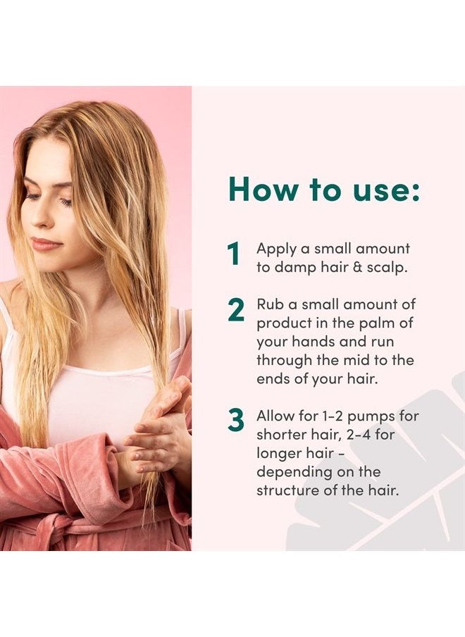 COCO & EVE - Hydrating & Detangling Leave-In Conditioner. Coconut, Avocado Oil, Vitamin A & E to Nourish, De-frizz, Detangle, Minimise Breakage & Split Ends. (5.07 fl oz) - Image 1