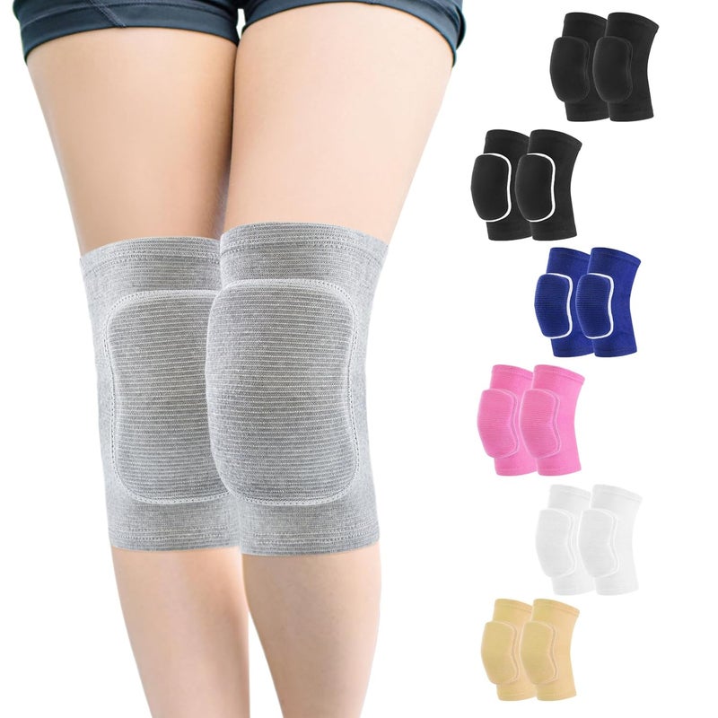 HISFFOG Volleyball Knee Pads for Women, Men, Youth, Girls, Kids, Knee brace for Volleyball Basketball Football Dance Yoga Tennis Running Cycling Workout Climbing Wrestling - Image 1