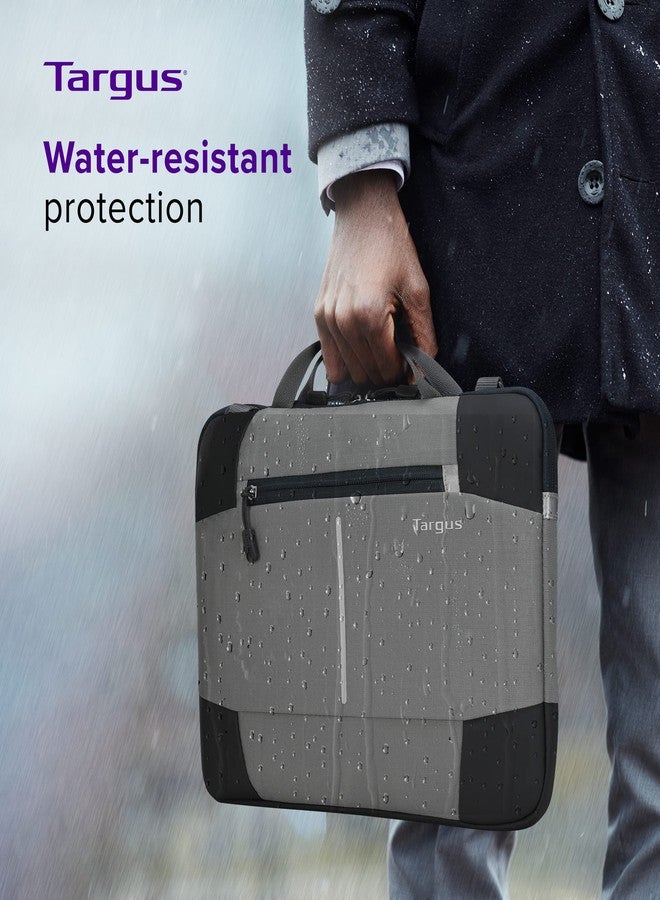 Targus 13" Laptop Cover Protective Computer Sleeve for Laptop or Shoulder Bag Compatible with Apple MacBook Air Surface Lenovo and Dell Laptops Up to 13 inches Reflective Accents, Black (TSS92204) - Image 5