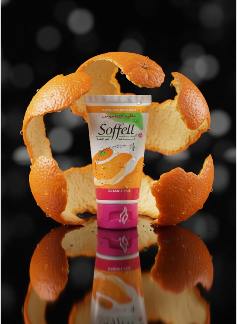 Soffell Mosquito Repellent Cream Orange peel  50ml - Image 2