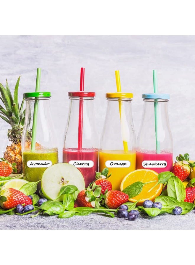 Outus 132 Pieces Removable Food Label Stickers Adhesive Pantry Label Stickers Waterproof Containers Labels with Marker Pen for Food Storage, Home Organization, 3 Sizes - Image 4