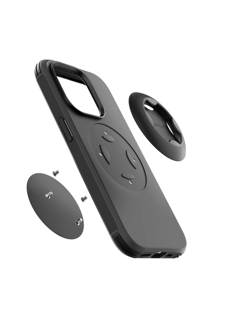 INTERPHONE حافظة تيترا فورس كويك لوكس آيفون 15 P.MAX - Image 1