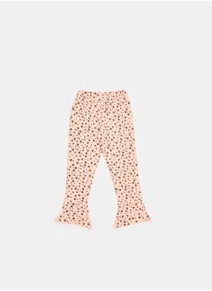 giggles LEGGING POWDER PINK DOTTED Baby Girls  - Image 2