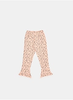 LEGGING POWDER PINK DOTTED Baby Girls