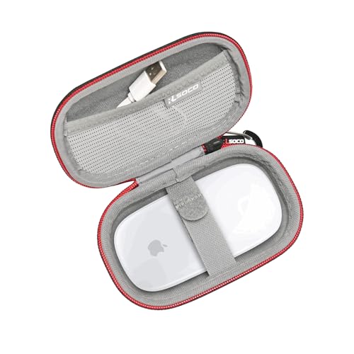 RLSOCO Hard Case for Apple Magic Mouse 21 3 for Microsoft SurfaceModernDesigner Mobile Mouse Compact Design with YKK Zipper Scratch Protection Case Only - Image 1