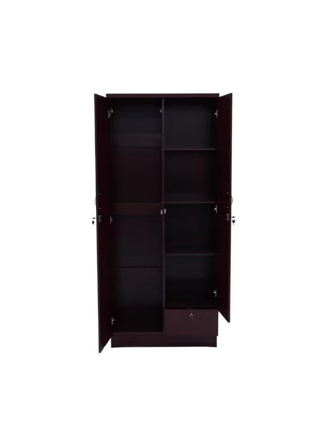 SULSHA 2 Door Wooden Wardrobe Cabinet Cupboard Engineered Wood Perfect Modern Stylish Heavy Duty. - Image 4