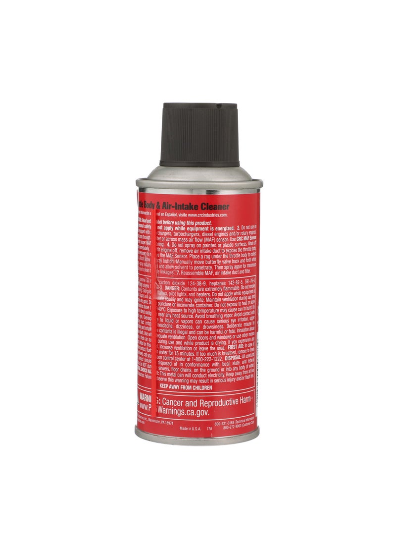 CRC CRC Throttle Body & Air Intake Cleaner 05678 – 5 WT OZ, Cleaner for All Fuel Injected Gasoline Engines  - Image 2