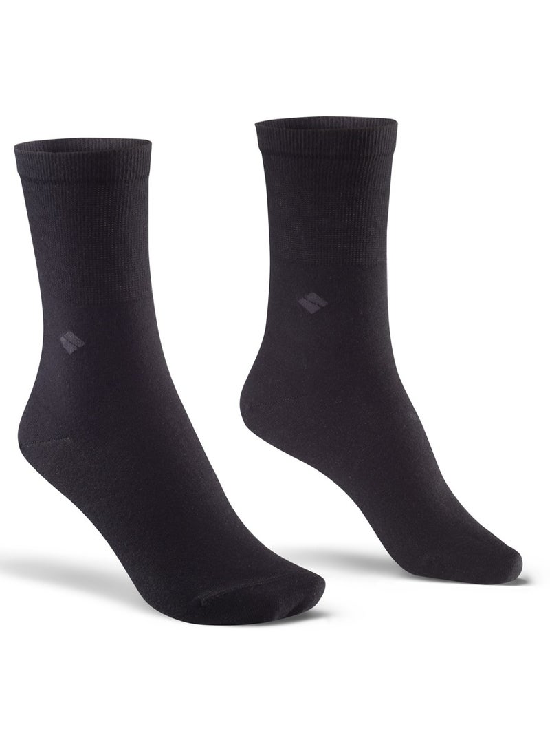 bonnysilver Diabetic Crew Women Silver Socks - Full Protection - Image 1
