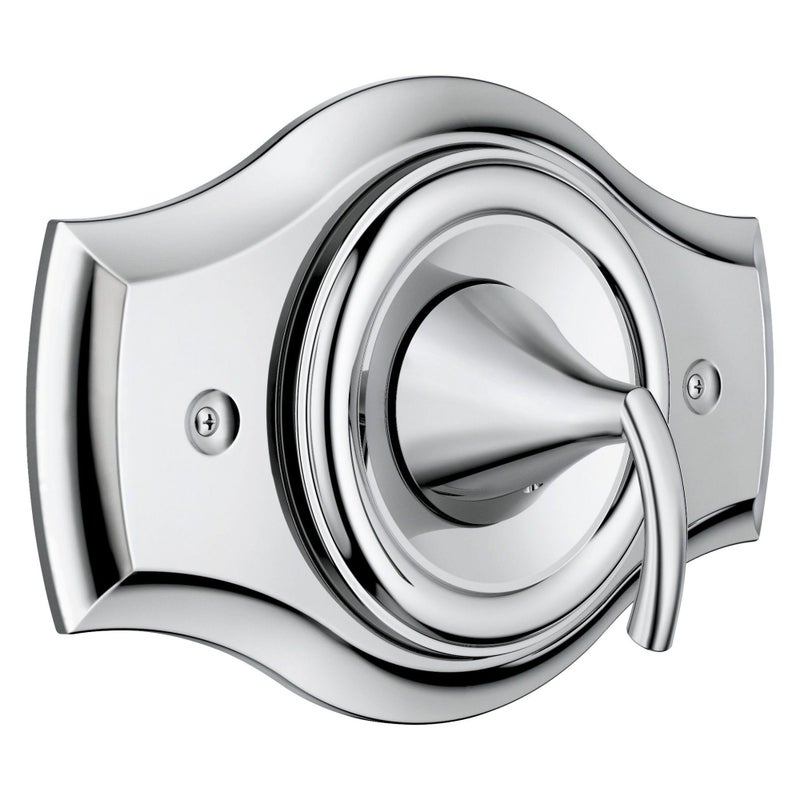 Moen 1920 Remodeling Shower Cover Plate for 3-Handle to 2-Handle Shower Updates, Chrome - Image 2