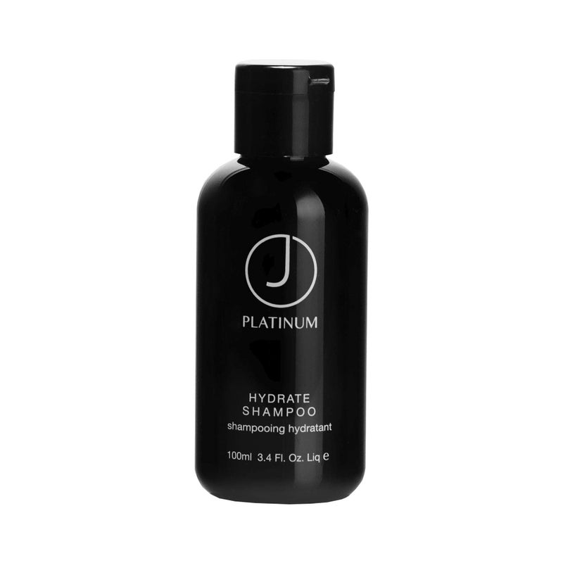 J Beverly Hills Platinum Hydrate Shampoo with Silk Protein for Hydration, (3.4 oz, 12 oz, 32 oz)