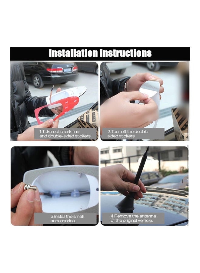 NIBEMINENT Universal Car Shark-Fin Antenna - Image 3