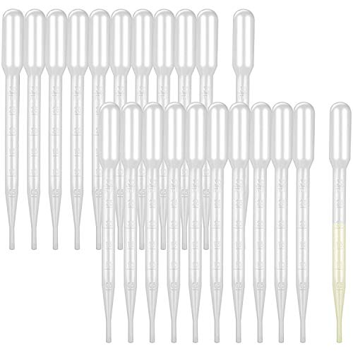 LOKIPA 50pcs Plastic Transfer Pipettes 3ml for Laboratory Daily Use - Image 1