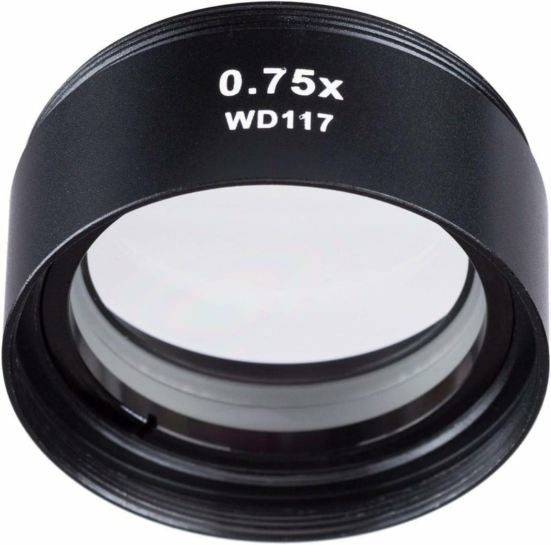 AmScope ZM07 0.7X Barlow Lens For ZM-Series Stereo Microscope Heads, 48mm Diameter Mount - Image 3