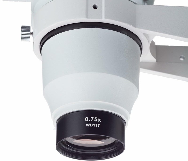 AmScope ZM07 0.7X Barlow Lens For ZM-Series Stereo Microscope Heads, 48mm Diameter Mount - Image 4