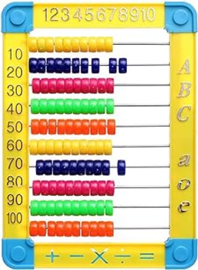 Plastic Counter For Unisex, Multi Color