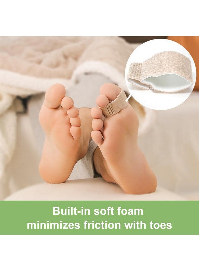 Niupiour Fabric Hammer Toe Wraps, 8 Pack of Toe Bandages Protectors Braces, Toe Corrector for Overlapping Toes, Toe Splints for Crooked Toes, Curled Toes and Bent Toes, Toe Separators for Broken Toes - Image 3
