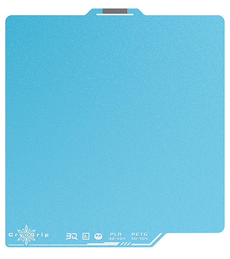 BIQU CryoGrip Pro Frostbite for Bambu-Lab P1S/P1P/P2S/X1C/X1E/A1 257x257mm Cold Build Plate Room Temperature Print Double Sided Upgrade Plate Removable Surface Platform - Image 1