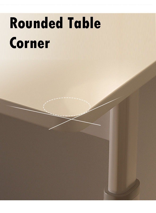 keke Adjustable Hand-Crank Computer and Laptop Desk  for Home and Office 100 X 60 Cm - Image 4