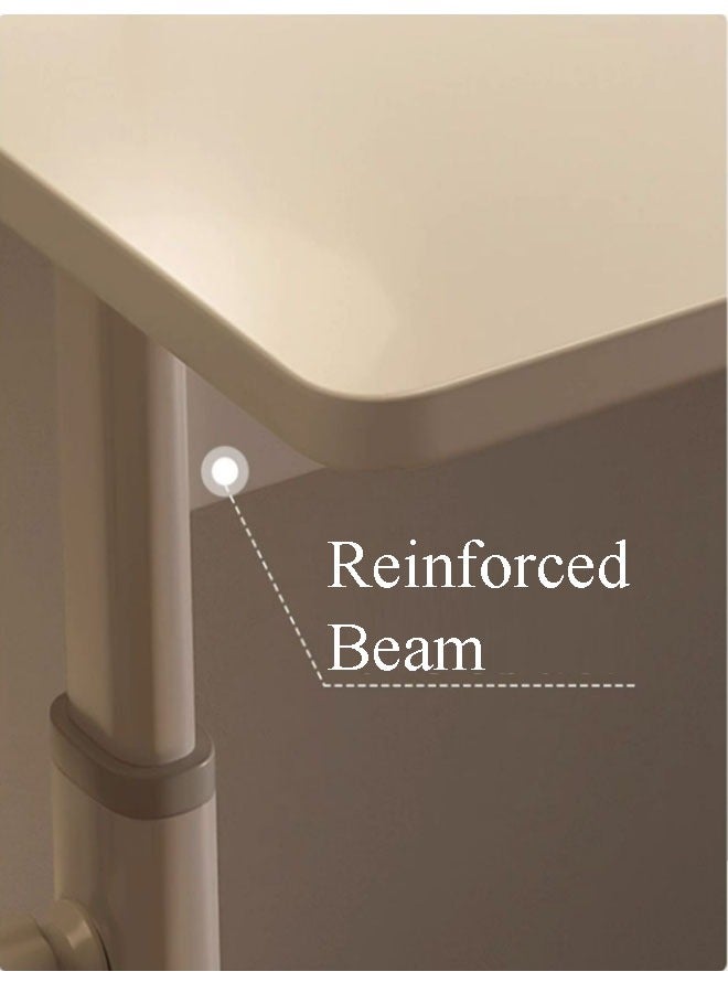 keke Adjustable Hand-Crank Computer and Laptop Desk  for Home and Office 100 X 60 Cm - Image 3