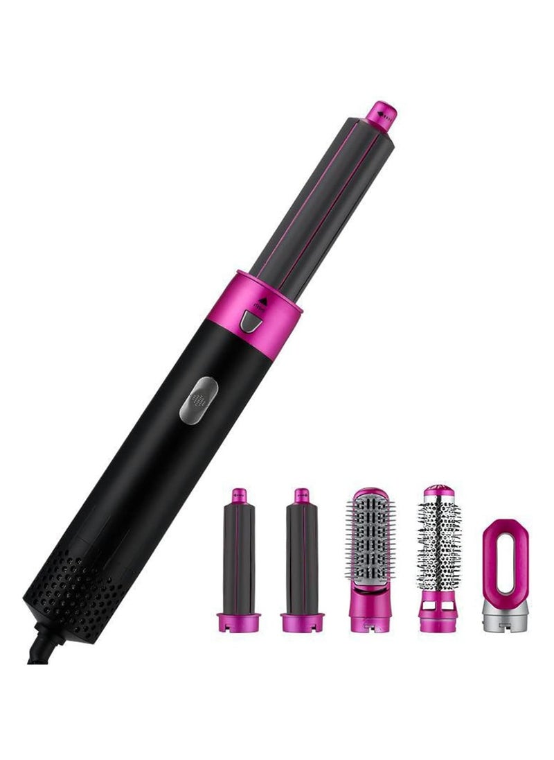 BJollys - Hair Dryer Styler Hair Curler Brush set 5 in 1 Straightener Volumizer Hair Brush Styling Kit For Ladies - Image 1