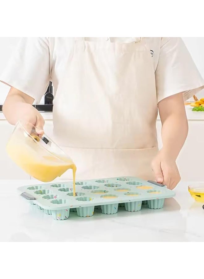 Master Gold Silicone Cupcake Mold with 20 Cups | Silicone Muffin Pan | Perfect Baking Tools for Cupcakes, Jelly, Gelatin, Baking, Cake | Easy to Use Non-Stick Cake Pan - Image 5