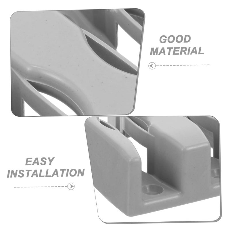 3 Pack Shower Door Bottom Guides Glass Swing Stopper For Sliding Doors Easy Installation - Image 4