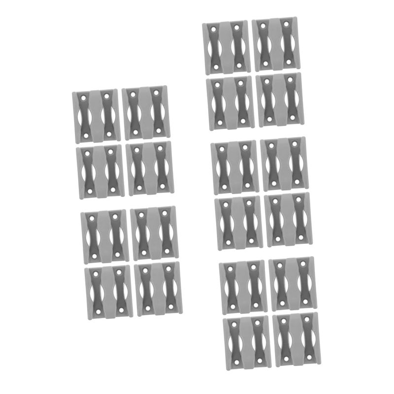 3 Pack Shower Door Bottom Guides Glass Swing Stopper For Sliding Doors Easy Installation - Image 2