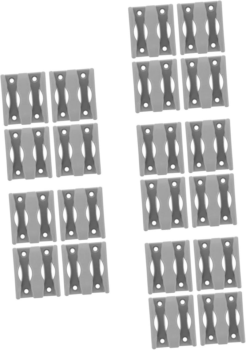 3 Pack Shower Door Bottom Guides Glass Swing Stopper For Sliding Doors Easy Installation - Image 1
