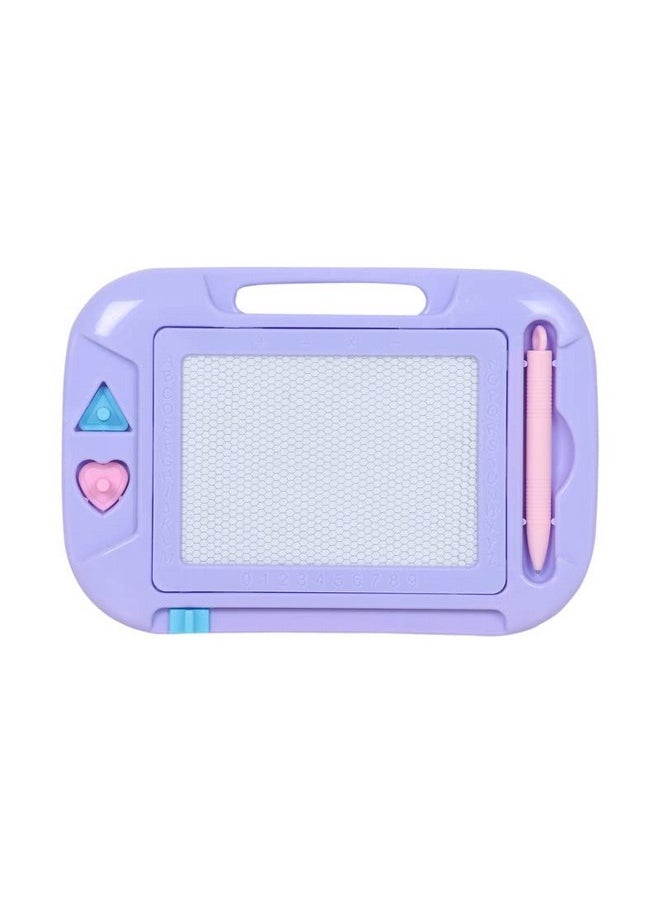 Magnetic Slate Toy Is Very Useful, Helps Children In Learning How To Write, Read And Draw Non-Toxic Board, Small (Color As Per Stock)
