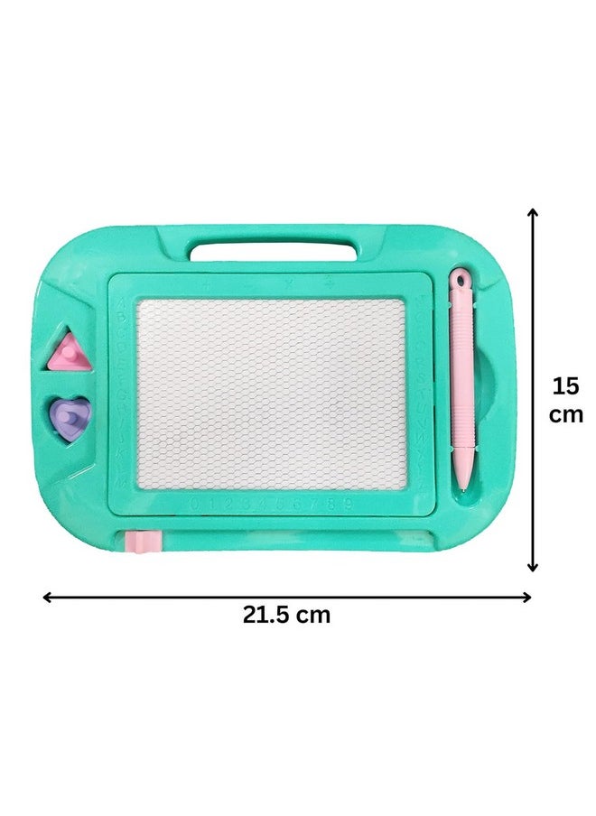 Magnetic Slate Toy Is Very Useful, Helps Children In Learning How To Write, Read And Draw Non-Toxic Board, Small (Color As Per Stock)