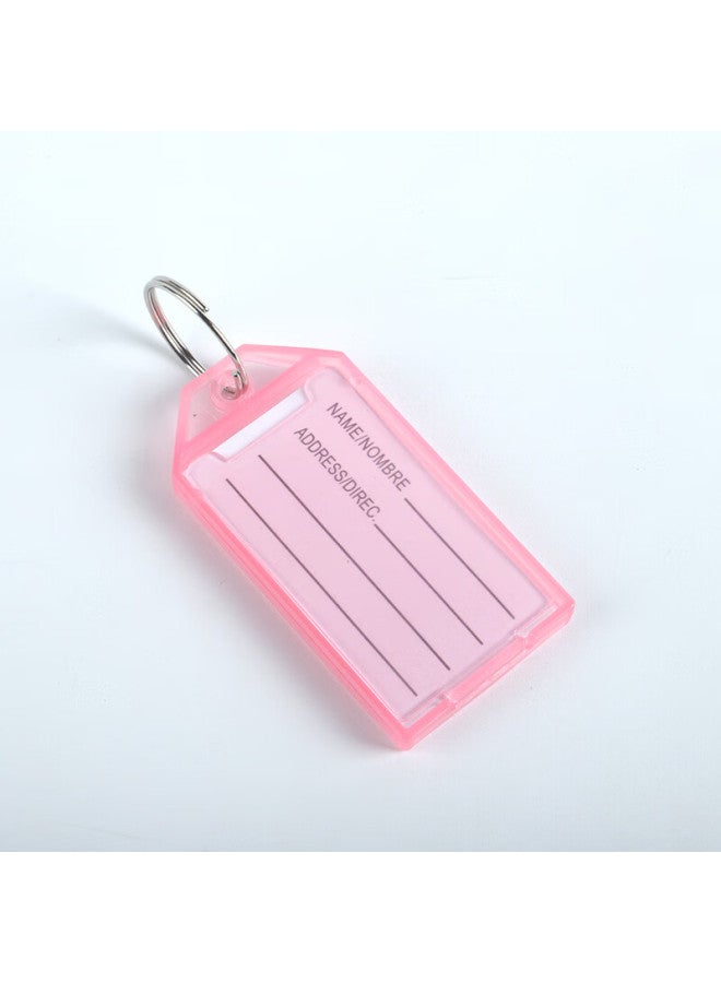 Tango Key Tags, Colorful Double-sided Macaron Colors, Single Hole, 24 Pieces/tube, Four Colors, Pet Tube Packaging, Label Tags, Landlord's Large Key, Customizable Classification Labels, Easy-to Key Tags - Image 4
