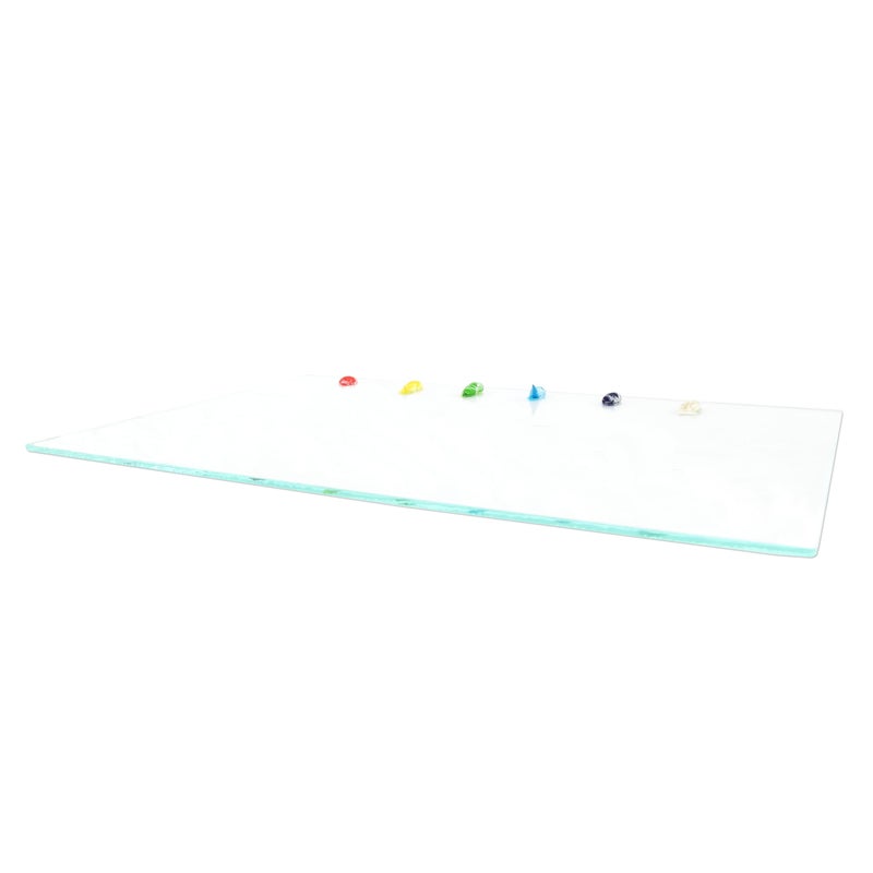 New Wave ugo Plein Air  Anywhere Clear Glass Palette  9 x 135 inches Paint Palette for Use with All Art Media Fits in ugo Anywhere Pochade Box 00701