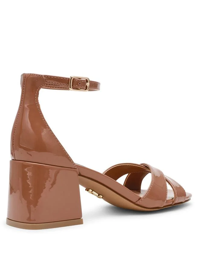 Steve Madden  Fergie Camel Women's Heeled Sandals for Women | Best Price UAE
