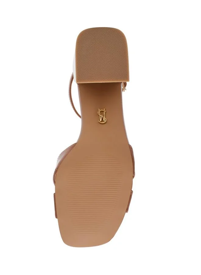 Steve Madden  Fergie Camel Women's Heeled Sandals for Women | Best Price UAE