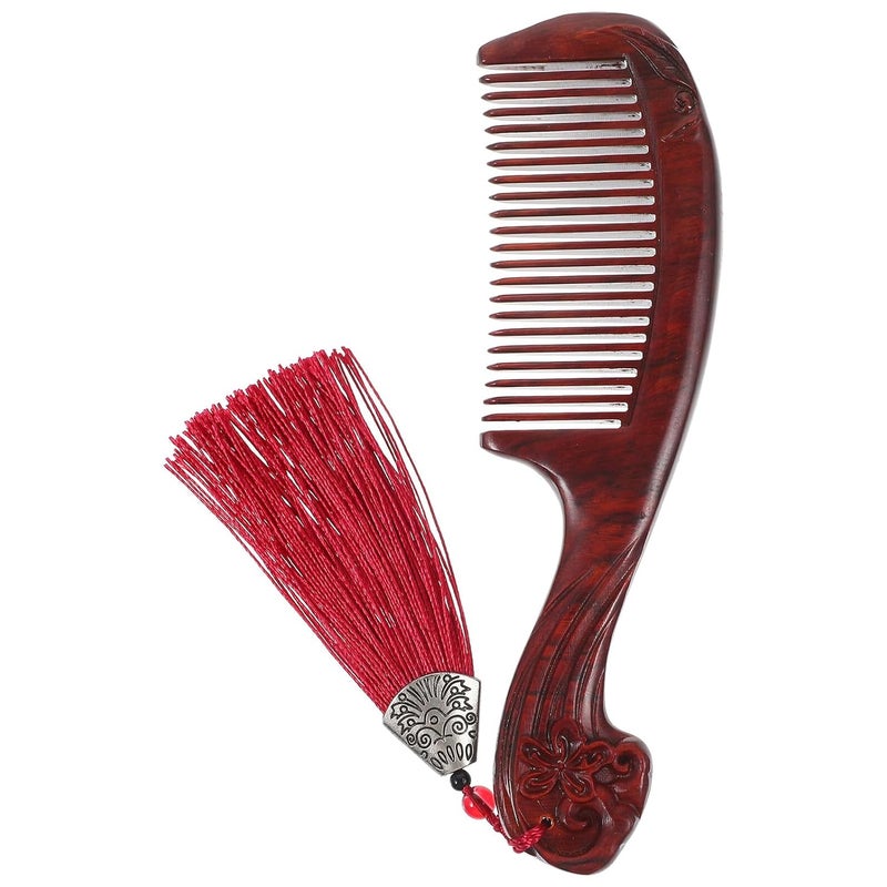 Chemical free Ipetboom Wooden Massage Comb for Women Small Hand-carved Purple Sandalwood Hair Comb 160x50mm Anti-static Suitable for Daily Hair Care Pre-stock well-packed goods Flexible trendy construction Most item matching trendy design Carefully selected material Field tested quality Slow wear optimized quality Carefully engineered build Light & sturdy Air & land transit compatible Water rust proof Ready varied options Globally trusted quality User friendly optimized build Flexible sizing options Elegant appearance Mountain region eligible ship Global trendy simple build General compatible design Remote village delivery cover Local market compliant trusted quality Post-order arranged dispatch Fast intercity distribution Scratch resistant Multi-style matching design - Image 1