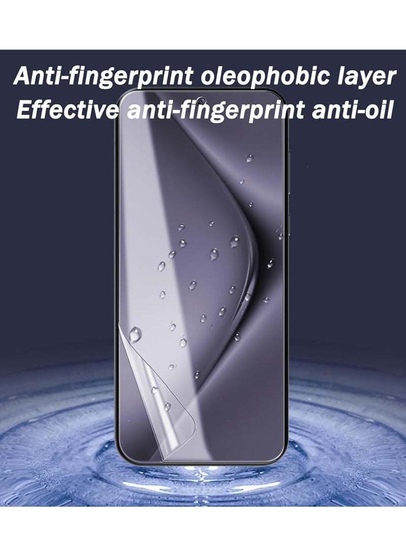 DUSALA Samsung Galaxy S24 FE Privacy Screen Protector Pack of 2 Anti-Spy Ceramic Matte Film Fingerprint ID Compatible For Samsung Galaxy S24 FE - Image 3