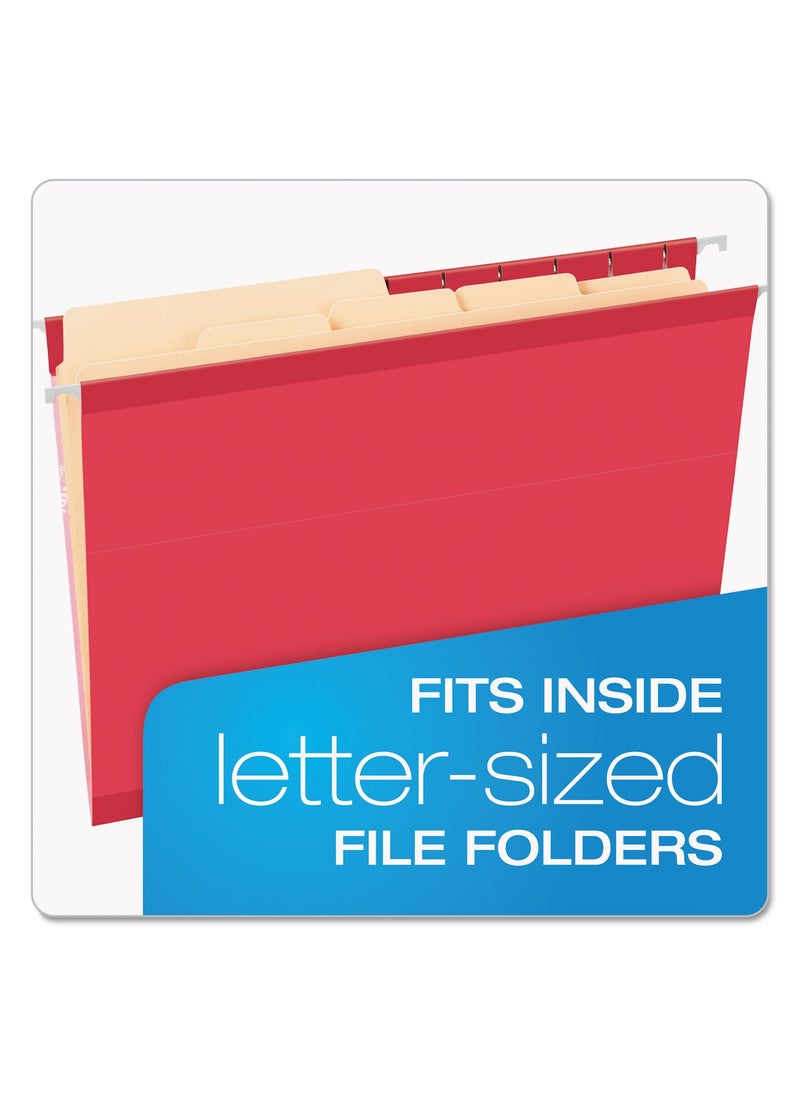 Pendaflex Pendaflex Divide It Up File Folders, Letter Size, Manila, 24/Pack (10770)  - Image 4