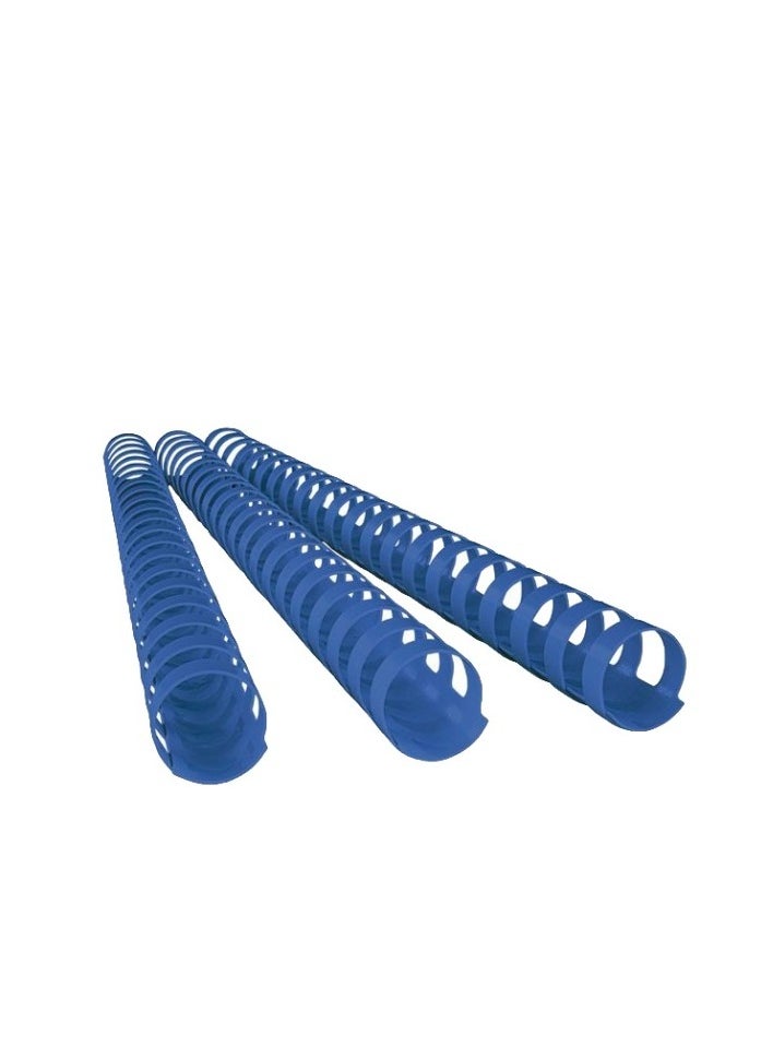 SUPER DEAL 50-Piece Binding Combs 35mm Blue  - Image 1