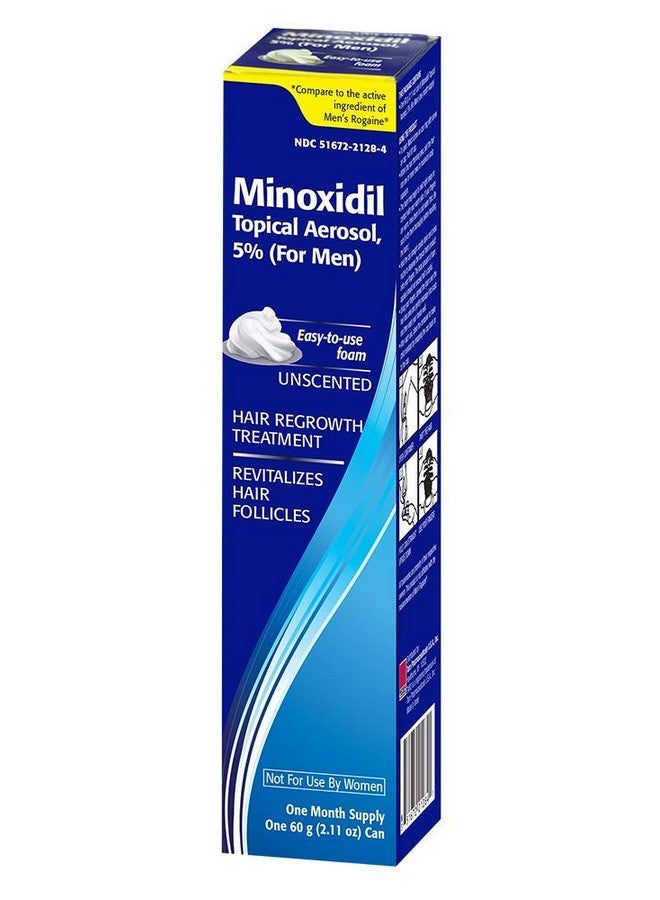 Taro Minoxidil Topical Aerosol Foam 5% Hair Regrowth Treatment For Men 2.11 Oz - Image 2