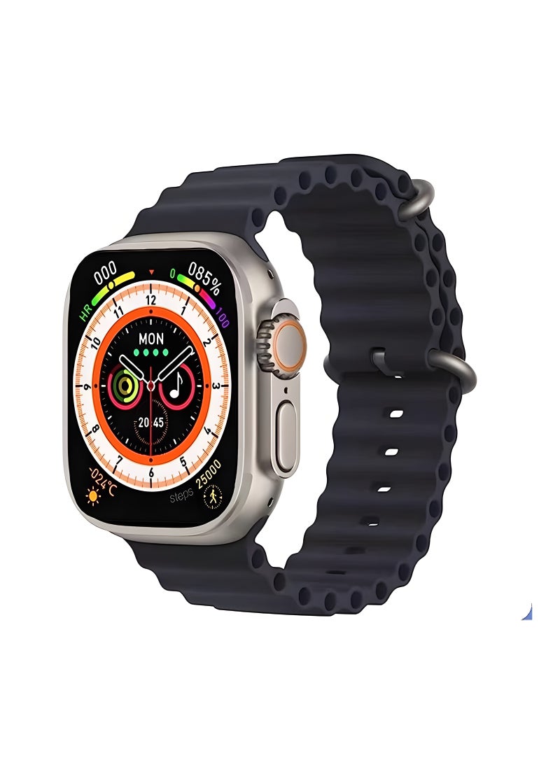 Generic - TK90 SmartWatch 10+1 Set 8 Band Smart Watch Larger Display Waterproof, Video Controlling Assistant Wireless Fast Charging, Bigger Display SmartWatch - Image 1
