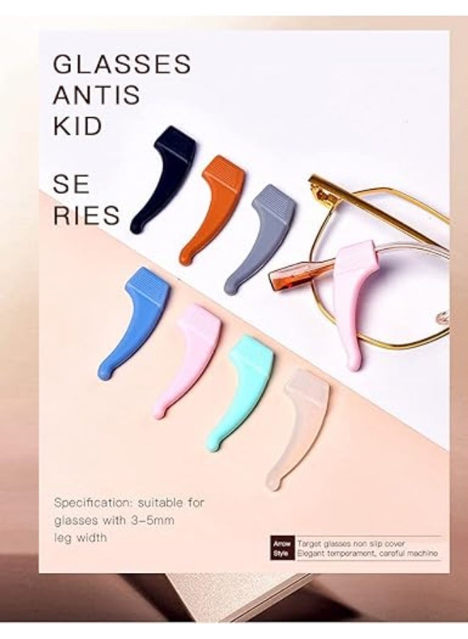 طقم مثبتات نظارات سيليكون مانعة للانزلاق (Ear Hook) - 3 أزواج - احمر - Image 3