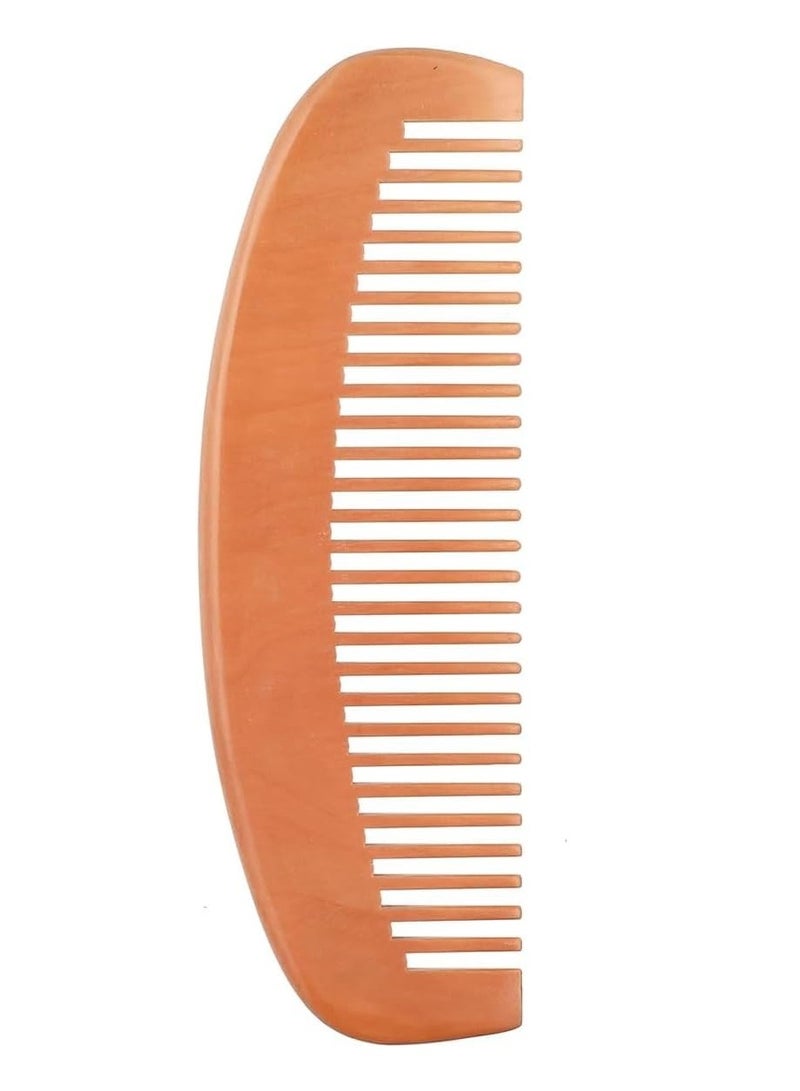 Wooden Detangling Comb Suitable for All Hair Types Wide Tooth Comb for Men, Women and Kids - Image 1