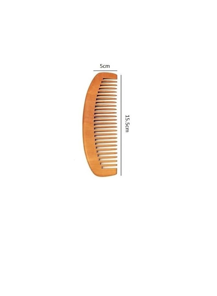 Wooden Detangling Comb Suitable for All Hair Types Wide Tooth Comb for Men, Women and Kids - Image 3