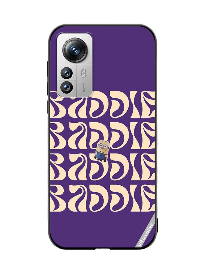 VR CREATIVE Protective Case Cover For Xiaomi 12X Baddie With Minion Design Multicolour - Image 1