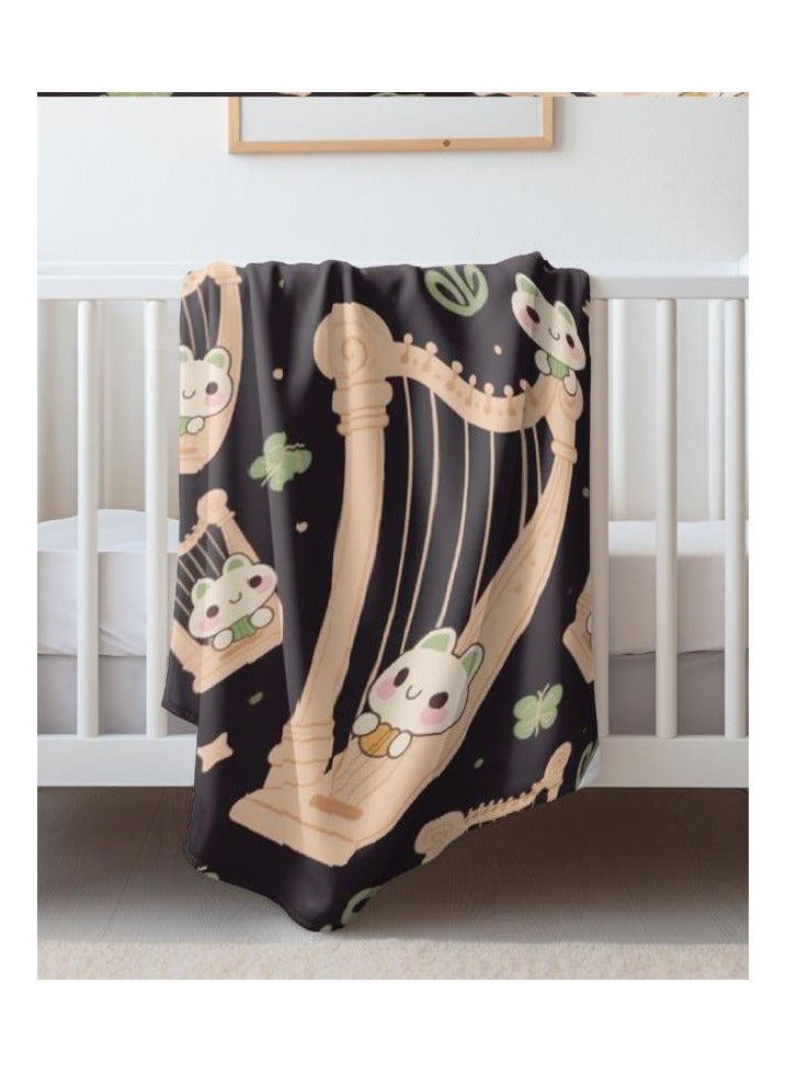 general Flannel thin blanket (warm and comfortable, suitable for sleep, gaming, dust removal and sandproof) 150cm*200cm - 1140 - Image 4