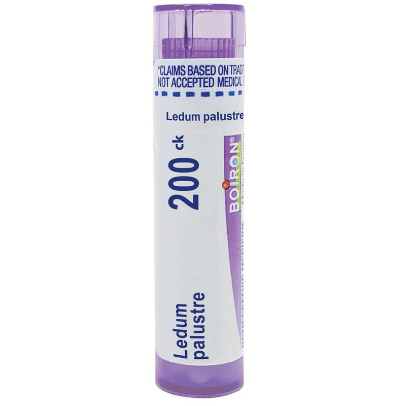 Boiron Ledum Palustre 200Ck Homeopathic Medicine for Insect Bites - 80 Pellets - Image 1