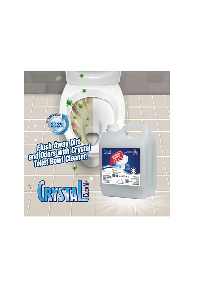 Crystal Clean Toilet Bowl Cleaner 4 litres - Image 3