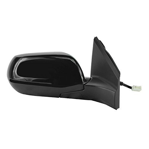 Fit System Passenger Side Mirror for Honda CR-V EX-L Model, Textured Black w/PTM Cover, Foldaway, Heated Power,Black -63043H - Image 1
