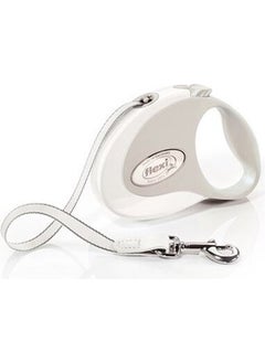 Flexi Style White Automatic Stripe Collar Small 3 Meters 12 Kg  - Image 1